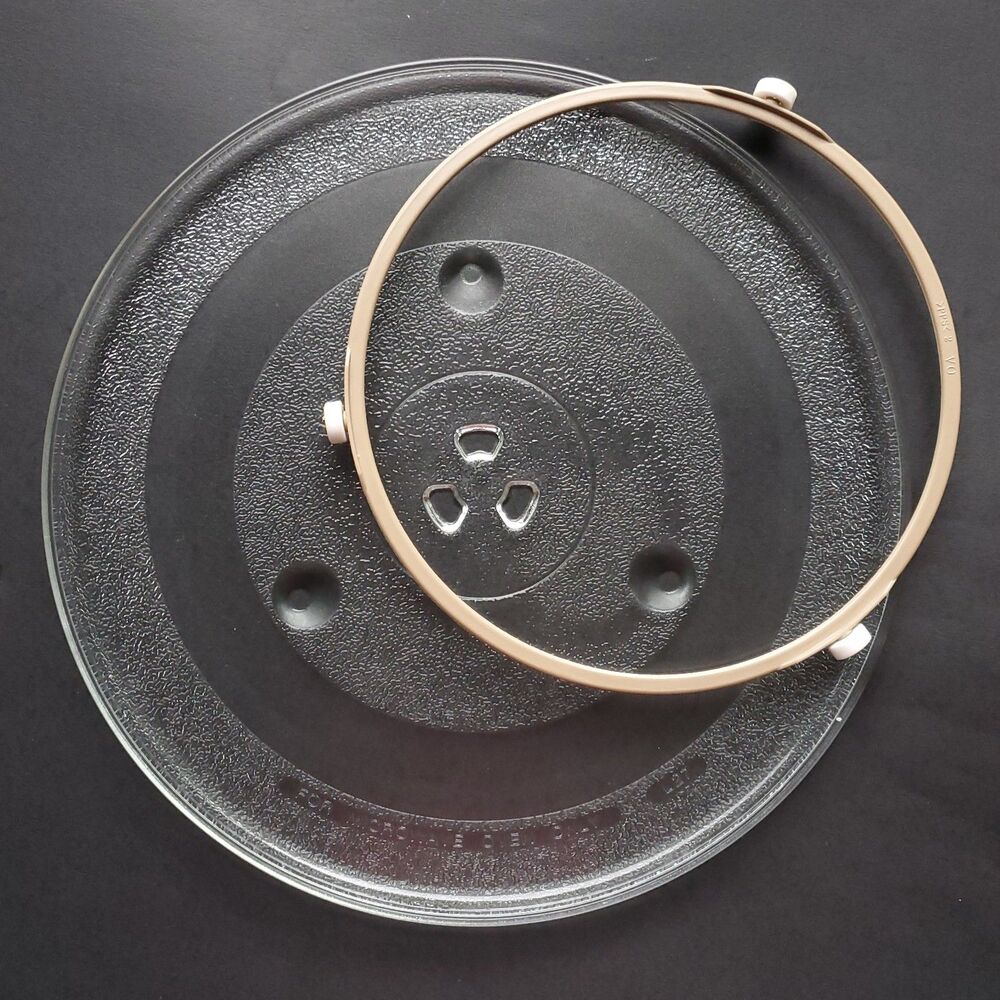 Sharp Microwave Glass Turntable Plate 12.25" (approx) & Roller Ring SMC1452CH